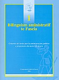 Copertina: Bilinguism aministratif te Fascia
