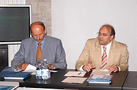 Foto della VII Conferenza delle Minoranze: Presidente Dellai