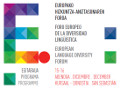 Forum europeo sulla diversit linguistica, Donostia/San Sebastin 15 e 16 dicembre 2016
