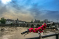 Panorama di Maastricht, nella Provincia di Limburgo (Paesi Bassi)