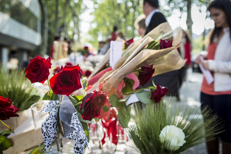 Festa di Sant Jordi a Barcellona