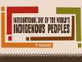 Logo della Giornata Internazionale dei Popoli Indigeni