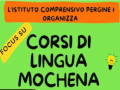 Corsi di lingua mòchena presso la Scuola Primaria di Fierozzo/Vlarotz