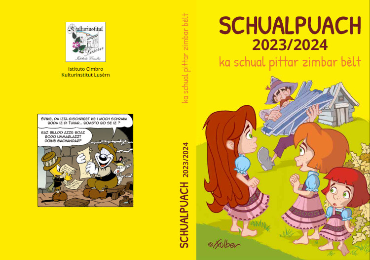 Diario scolastico in cimbro - Anno 2023/2024