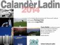 Particolare della copertina del Calandr Ladin 2014