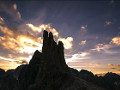 Tramonto sulle Dolomiti ladine ( Istituto Culturale Ladino "Majon di Fascegn")