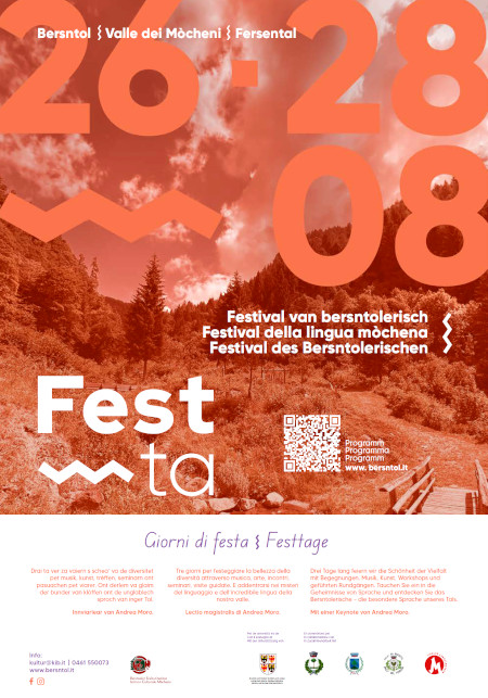 "Fest-ta, Giorni di Festa", dal 26 al 28 agosto in Val dei Mcheni