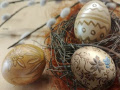 Uova di pasqua decorate