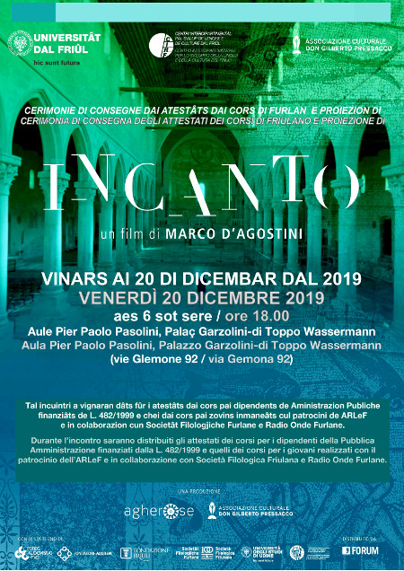 Docu-film "Incanto" di Marco D'Agostini