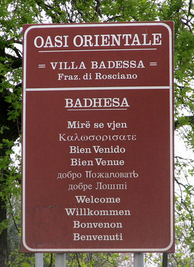 L'Oasi Orientale di Villa Badessa, Rosciano, (PE)
