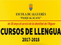 Corsi di lingua e cultura algherese 2017/2018 ad Alghero, culla della lingua catalana in Italia