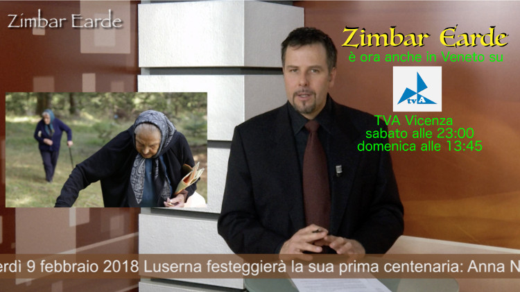 Il rotocalco settimanale televisivo dei cimbri di Luserna "Zimbar Earde"