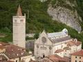 Panorama di Gemona del Friuli con Il Duomo