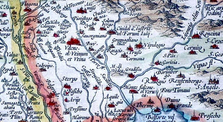 Carta Toponomastica del territorio del Comune di Gorizia