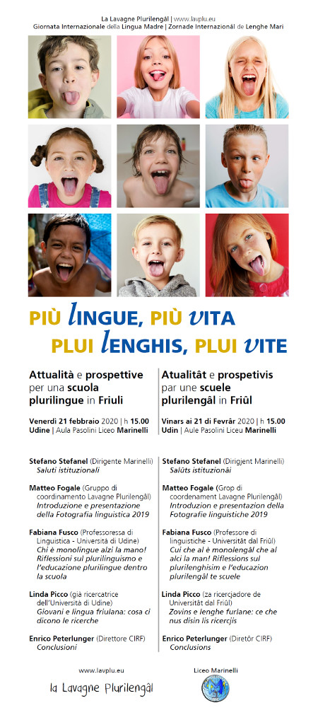 "Pi lingue, pi vita", convegno presso il Liceo Marinelli di Udine