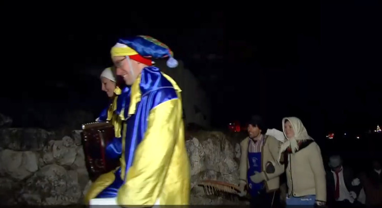 Selva di Val Gardena, il corteo mascherato del Tlecanoht