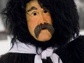 Il "Rollate", maschera tipica del Carnevale di Sappada/Plodar Vosencht