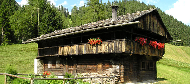 Una "Blockhaus" la tipica costruzione sappadina