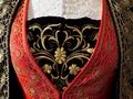 Costume tipico della comunit walser di Gressoney-Saint-Jean (AO), particolare