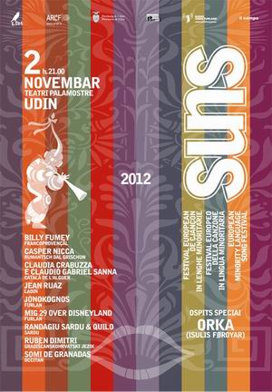 Locandina del Festival Suns 2012