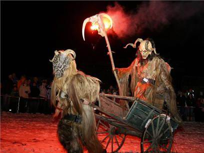 Sfilata dei Krampus in Alta Val Pusteria