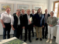 L'inaugurazione della mostra