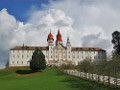Il Santuario della Madonna di Pietralba (BZ), meta dell'annuale pellegrinaggio della comunit mchena del Trentino