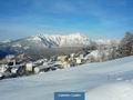 Panorama invernale di Luserna/Lusrn