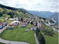 Panorama estivo di Luserna, sede del Museo Centro Documentazione