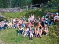 Bambini partecipanti alla Colonia Cimbra di Luserna/Lusrn