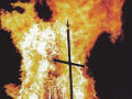 Il fal del "Martzo" che brucia nella comunit cimbra di Luserna/Lusrn