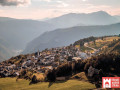 Panorama autunnale di Luserna/Lusrn (Foto APT Alpe Cimbra)