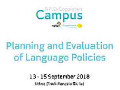 Summer University a Udine: Planning and evaluation of Language policies