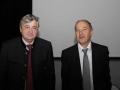 Assessore provinciale ladino Florian Mussner e l'Intendente scolastico ladino Roland Verra