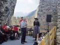 all'inaugurazione del nuovo museo, ha partecipato anche l'assessore per le minoranze linguistiche della provincia di Trento, Luigi Chiocchetti