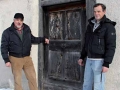 Walther e Reiner Kasslatter nella csa da Gustin a Slva