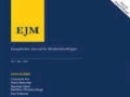 copertina della nuova edizione di EJM