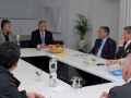 Ancunteda de na delegazion provinziela sot al assessur Mussner cun la Lia Rumantscha reprejenteda dal presidnt Vincent Augustin, Urs Cadruvi, Anna-Alice Dazzi, Andreas Gabriel y Martin Mathiuet