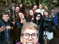 I ragazzi che hanno realizzato il cortometraggio "Pavaruk"