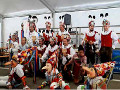 Gruppo maschere del Carnevale fassano