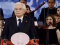 Martina Iori al Quirinale con il Presidente Mattarella per la Festa della Repubblica