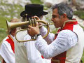 La banda musicale "Musega de Poza" ai "Suoni delle Dolomiti" con il trombettista Paolo Fresu