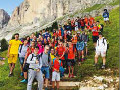 Il gruppo "Cist" 2018 durante un'escursione in montagna