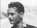 L'alpinista Ettore Castiglioni sulla Marmolada