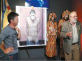 L'artista Claus Soraperra e l'antropologo Cesare Poppi al Museo Ladino di Fassa
