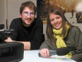 Giacomo Gabrielli e Martina Debertol si occupano della regia e della conduzione del programma televisivo "Pedies"