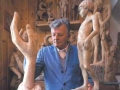 Lo scultore ladino del legno Toni Gross