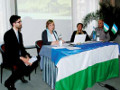 Conferenza stampa dell'Unione dei Ladini delle Dolomiti a Bolzano (giugno 2016)