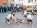 Esibizione al mercatino di natale di Pergine Valsugana