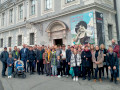 Una delegazione della Valle dei Mcheni a Innsbruck in visita al Tiroler Volkskunstmuseum